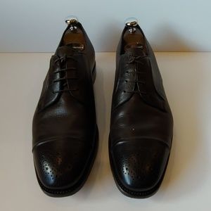 Zegna Leather Cap Toe Dress shoes - Couture XXX